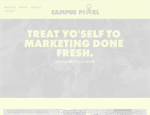 Tablet Screenshot of campuspixel.com